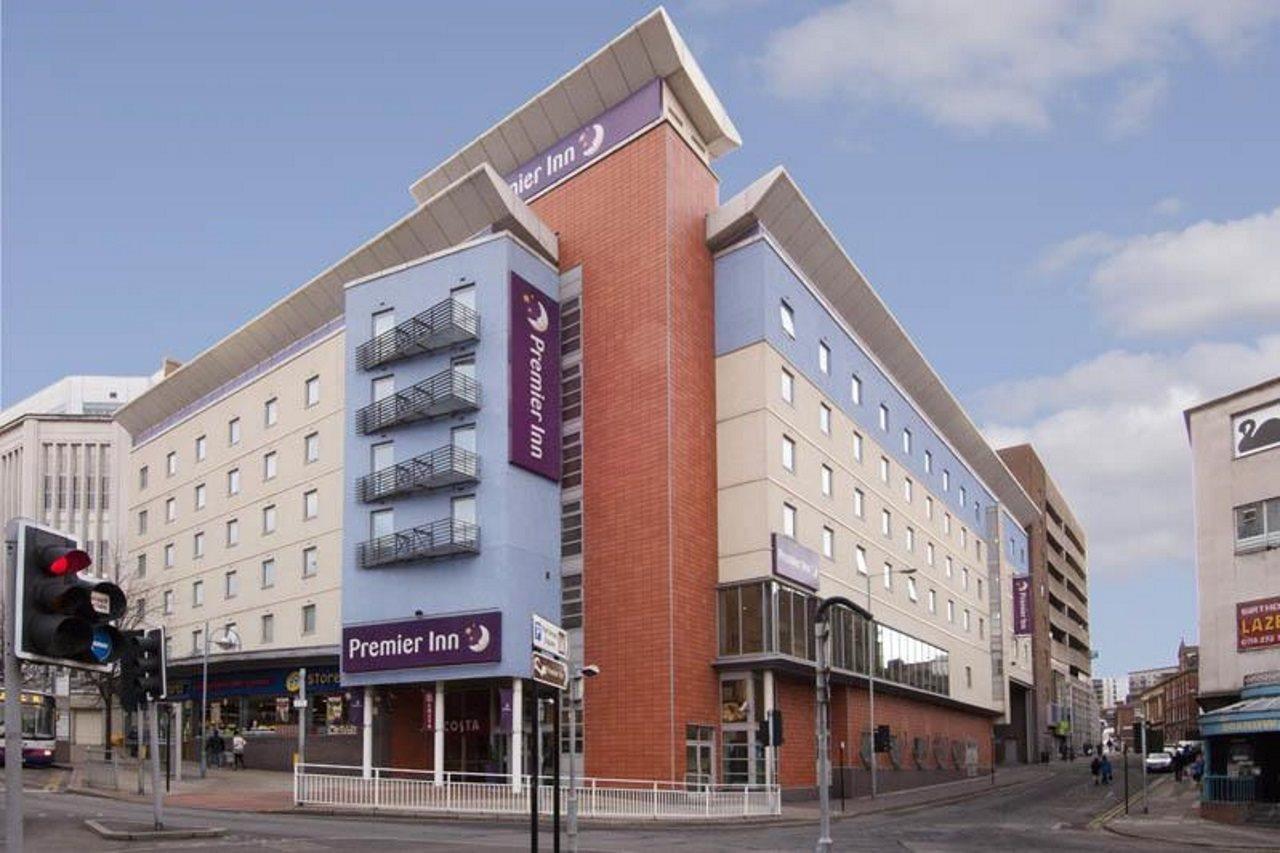 Premier Inn Sheffield City Centre Exterior foto
